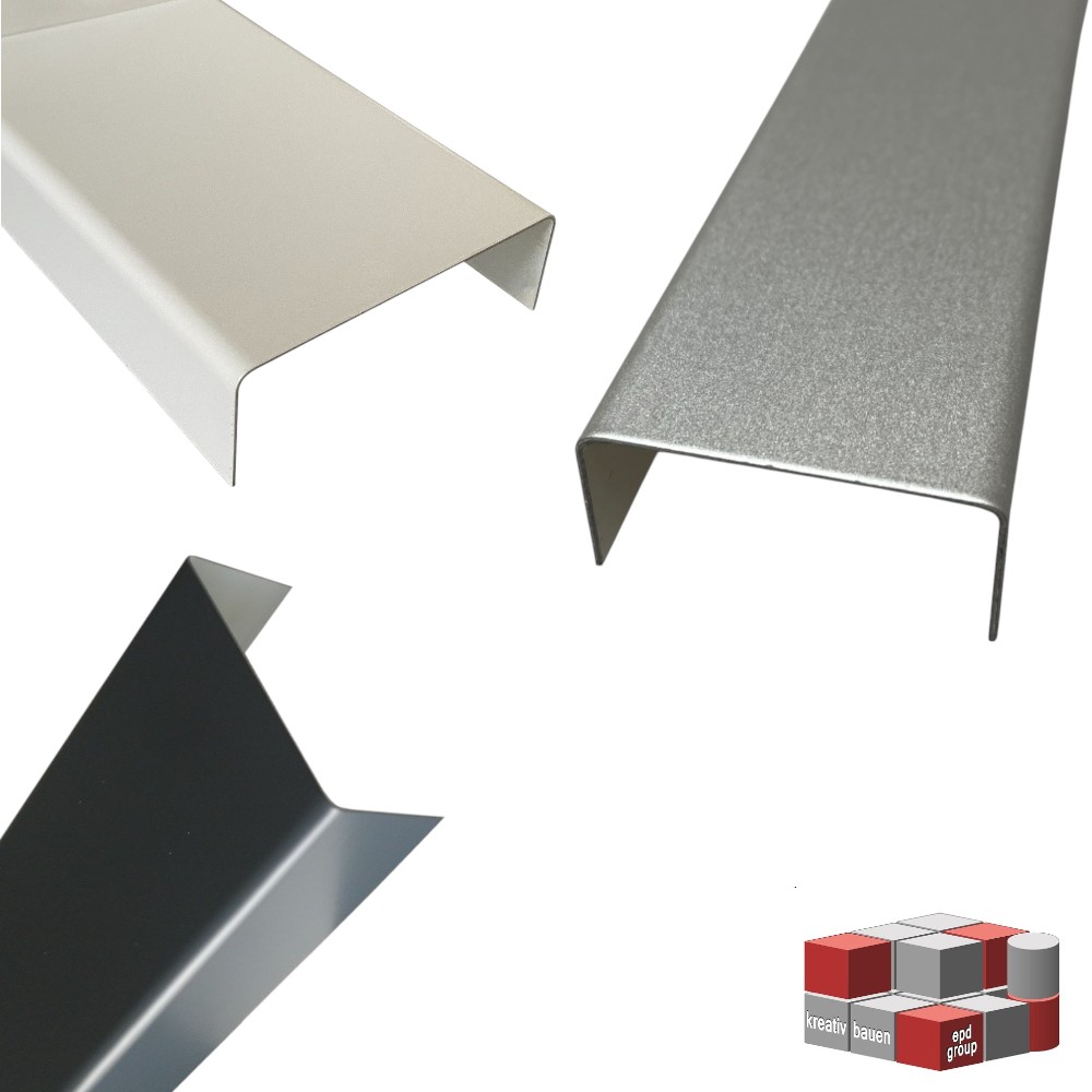 Stahl U Winkel, Stahl Winkel 9002, Stahl Winkel 9006, Stahl Winkel 7016