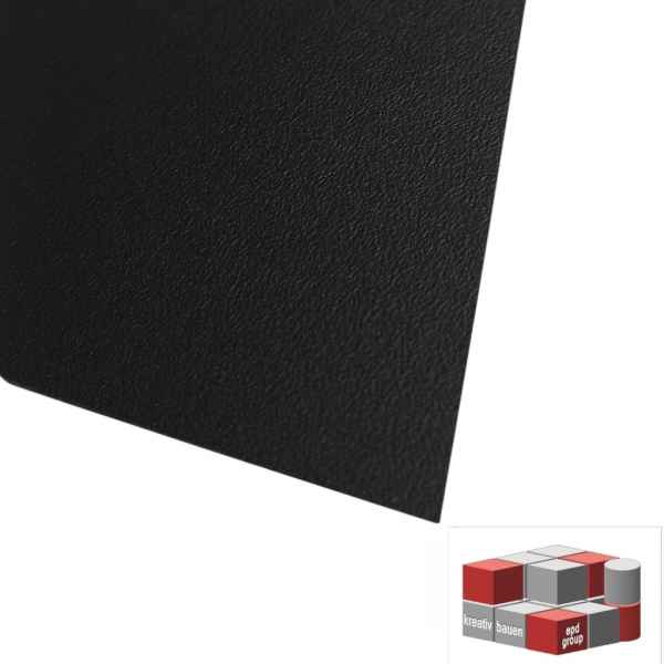 Aluminium Blech, Alublech, Alu schwarz, RAL 9005,